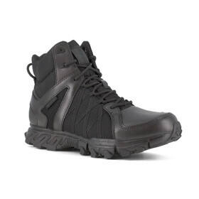 The Reebok Trailgrip Tactical 6" Waterproof Boot features great grip for stability.